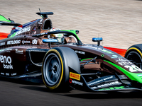 Formula 2 driver Joshua Durksen of AIX Racing participates in the free practice Grand Prix Formula 2 Spa Francorchamps 2025 at the Circuit S...