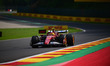 Lewis Hamilton of Scuderia Ferrari runs during the qualifying of the Belgian GP, the 15th...