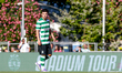 Pedro Goncalves, midfielder of Sporting CP, participates in the Pre-Season Friendly match...