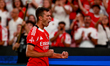 Henrique Araujo, forward of SL Benfica, celebrates after scoring a goal during the Pre-Sea...