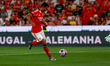 Henrique Araujo is the forward of SL Benfica during the Pre-Season Friendly Eusebio Cup ma...