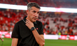 Bruno Lage is the head of SL Benfica during the Pre-Season Friendly Eusebio Cup match betw...