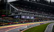 The track overview occurs during the Formula 2 Moet & Chandon Belgium Grand Prix 2025 at t...