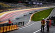 The track overview occurs during the Formula 2 Moet & Chandon Belgium Grand Prix 2025 at t...