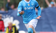 Napoli's Sam Beukema is seen in action during a pre-season friendly soccer match between N...