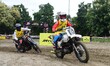 Bikers participate in the North East Dirt Track Challenge 2025 organized by NBS Motorsport...