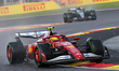 Lewis Hamilton of the UK drives the (44) Scuderia Ferrari HP SF-25 Ferrari during the Form...