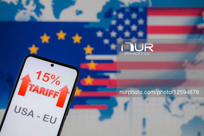 USA - EU - Trade Tariff - Photo Illustration