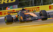Oscar Piastri of Australia driving the race car No 81, a McLaren MCL39 with a Mercedes eng...