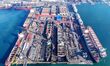 Several giant ships of over 100,000 tons are under construction at Qingdao Beihai Shipbuil...