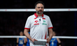 Stefano Lavarini, head coach for the Poland national team, is seen during the 3rd place ma...