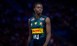 Linda Nkiruka Nwakalor plays during the final match between Italy and Brazil in Lodz, Pola...