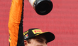 Oscar Piastri of McLaren after the Formula 1 Belgian Grand Prix at Spa-Francorchamps in Sp...
