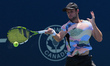 Aleksandar Vukic of Australia plays a forehand against Pedro Martinez of Spain during the...