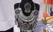 Jewellery is displayed during the Festival of South Asia in Toronto, Ontario, Canada, on J...