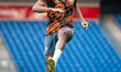 Pedrinho is seen during a training session at Henryk Reyman Municipal Stadium, ahead of th...