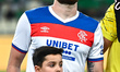 John Souttar of Rangers plays during the Champions League, second qualifying round, 2nd le...