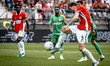 AZ Alkmaar forward Troy Parrot scores the 1-0 during the match AZ - Ilves at the AFAS Stad...