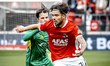 AZ Alkmaar defender Denso Kasius plays during the match between AZ and Ilves at the AFAS S...