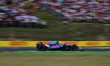 Franco Colapinto of Alpine F1 Team runs during free practice of the Hungarian GP, the 14th...