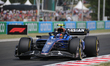 Carlos Sainz Jr. of Spain drives the (55) Atlassian Williams Racing FW47 Mercedes during t...