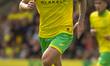 Josh Sargent of Norwich City plays during the pre-season friendly match between Norwich Ci...
