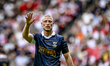 GA Eagles defender Joris Kramer plays during the match between PSV and Go Ahead Eagles at...