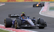 Carlos Sainz Jr. of Spain drives the (55) Atlassian Williams Racing FW47 Mercedes during t...