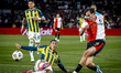 Feyenoord Rotterdam forward Leo Sauer plays during the match between Feyenoord and Fenerba...