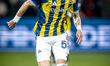 Fenerbahce SK midfielder Sebastian Szymanski plays during the match between Feyenoord and...