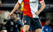 Feyenoord Rotterdam forward Casper Tengstedt plays during the match between Feyenoord and...
