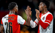 Feyenoord Rotterdam defender Givairo Read and Feyenoord Rotterdam forward Gaoussou Diarra...