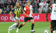 During the match between Feyenoord and Fenerbahce at the Kuip Stadium for the third qualif...