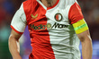 During the match between Feyenoord and Fenerbahce at the Kuip Stadium for the third qualif...