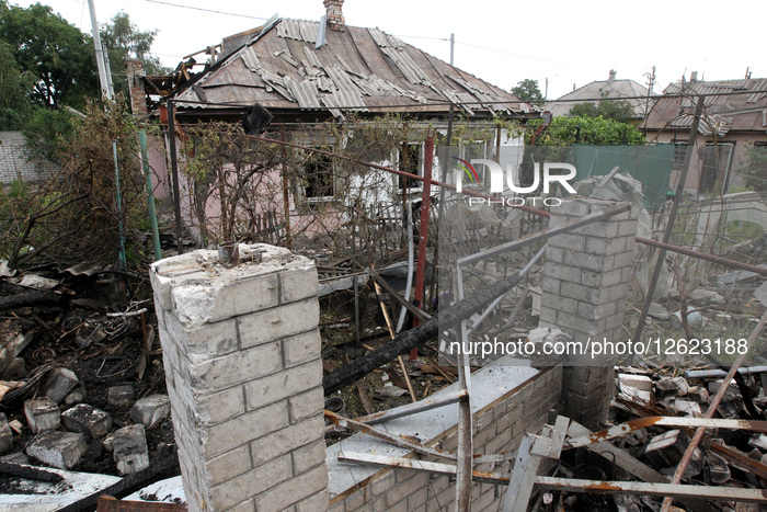 Dnipro under Russian drone attack 