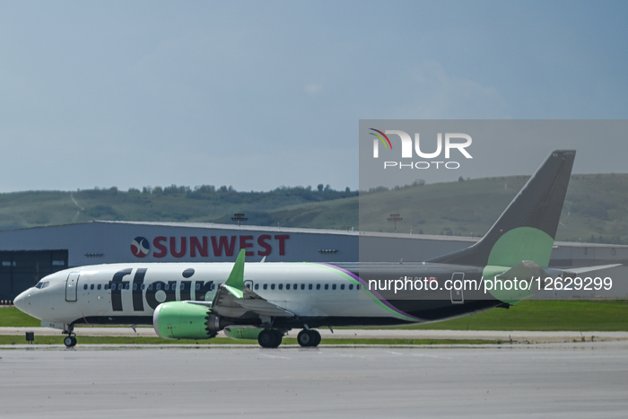 Spotting Aircraft At Calgary International Airport