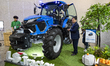 LS Mtron's autonomous tractors MT9 are displayed at the 2025 Asia-Pacific Economic Coopera...