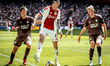 AFC Ajax Amsterdam forward Wout Weghorst plays during the match between Ajax and Telstar a...