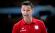 Igor Milicic, head coach for the Poland national team, is seen during a basketball interna...