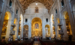 The interior of the Cathedral is pictured in Salvador, Bahia, Brazil, on February 8, 2025....