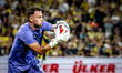 Feyenoord Rotterdam goalkeeper Timon Wellenreuther plays during the match between Fenerbah...