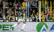 Fenerbahce SK midfielder Talisca scores the 5-2 during the match between Fenerbahce and Fe...