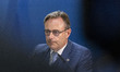 Prime Minister of Belgium and leader of the New Flemish alliance Bart De Wever holds a pre...