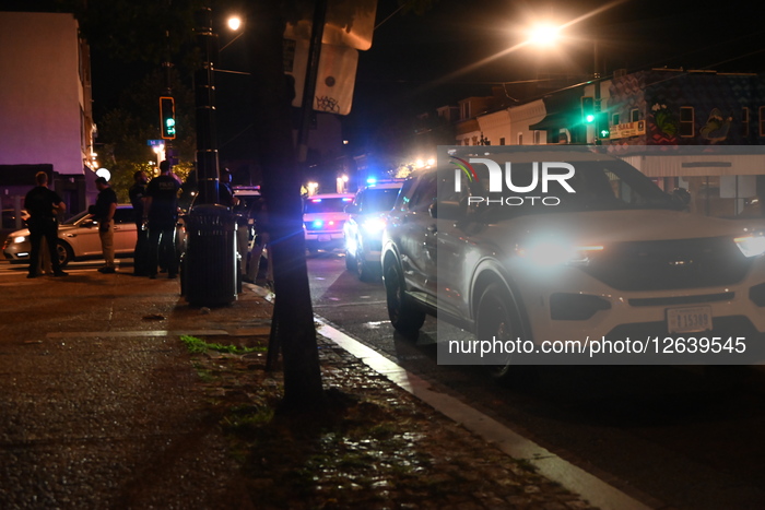 Federal Agents Patrolled The 700 Block Of 14th Street Northeast And The 1300 Block Of H Street Northeast