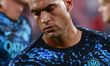 Lautaro Martinez plays during a friendly pre-season match between AC Monza and FC Internaz...