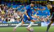 Pedro Neto of Chelsea plays during the VisitMalta weekender soccer match between Chelsea F...