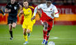 FC Utrecht forward Noah Ohio plays during the match between Utrecht and Servette at the Ga...