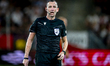 Referee Jocelyn Gourvennec officiates during the match between Utrecht and Servette at the...