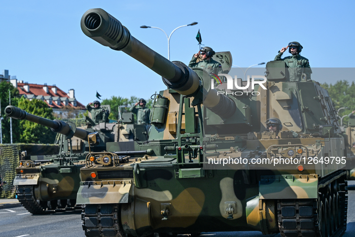 Poland Marks 105th Anniversary Of Battle Of Warsaw With Record-Breaking Armed Forces Parade