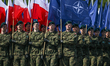 WARSAW, POLAND - AUGUST 15:A group of young soldiers from the Military University of Tech...